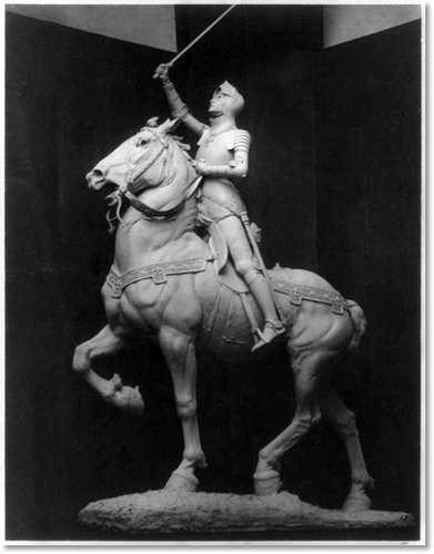 'Joan of Arc", Bronze, by Anna Hyatt Huntington