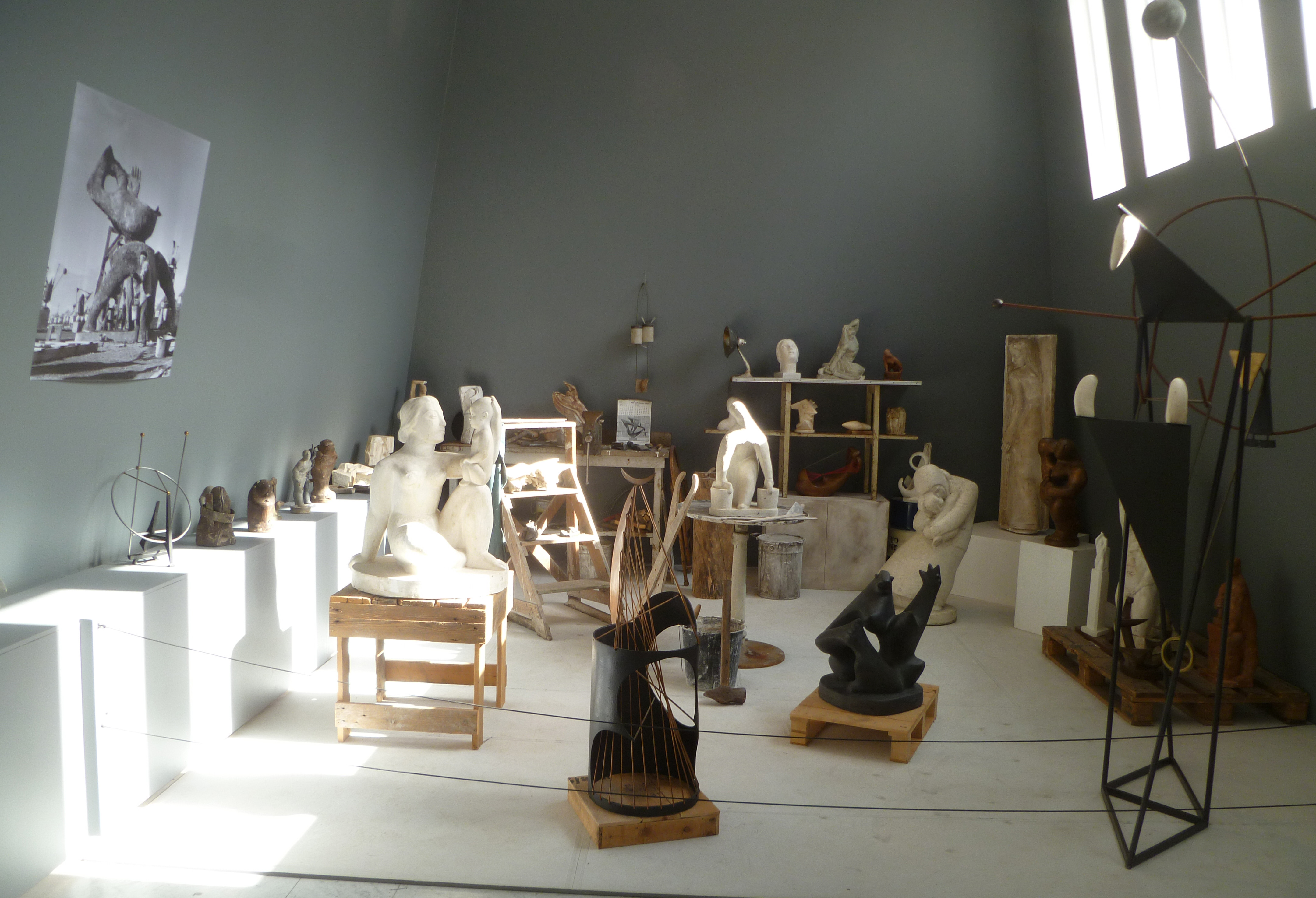 Sveinsson's Studio at the Asmundarsafn Museum