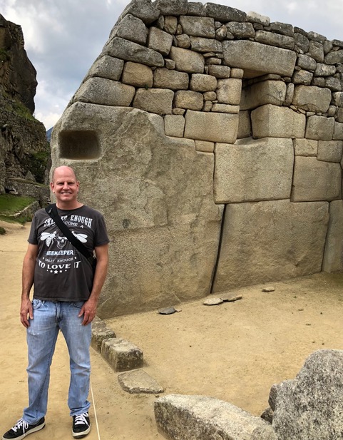 David Webb at Machu Picchu