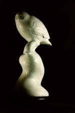 Phil Montague - Snowy Owl - Carrara Marble