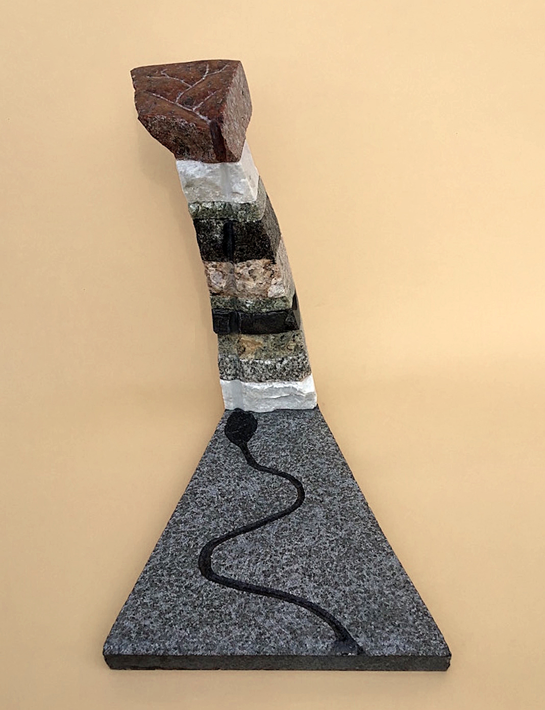 Time, mixed stone 2019  Kirk McLean
