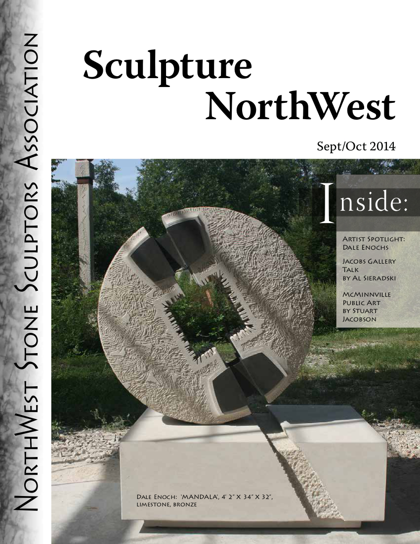 Sept-Oct Sculpture Northwest Cover