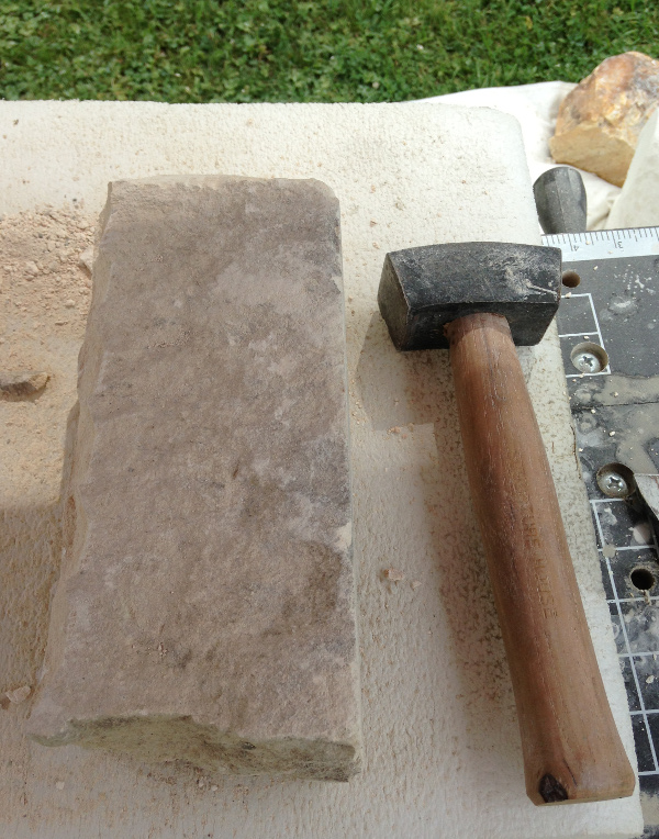 Limestone and Hammer