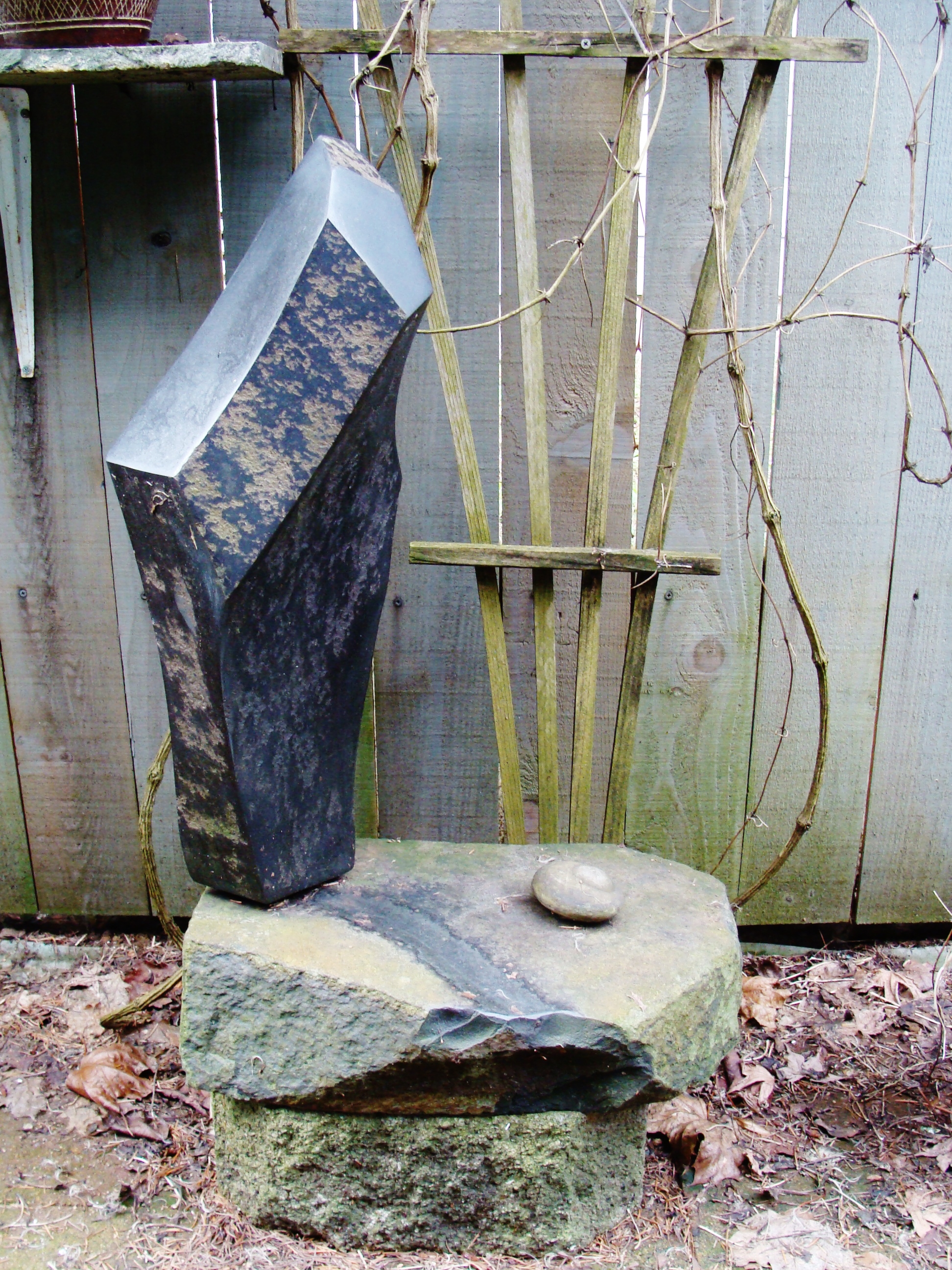 Untitled, Basalt by Elaine MacKay