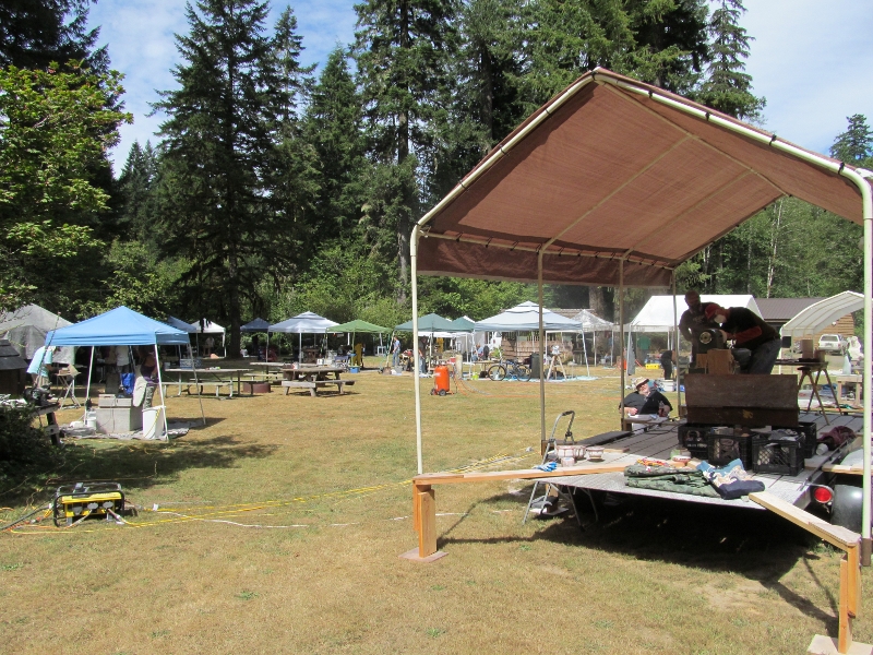 the feild at Silver Falls