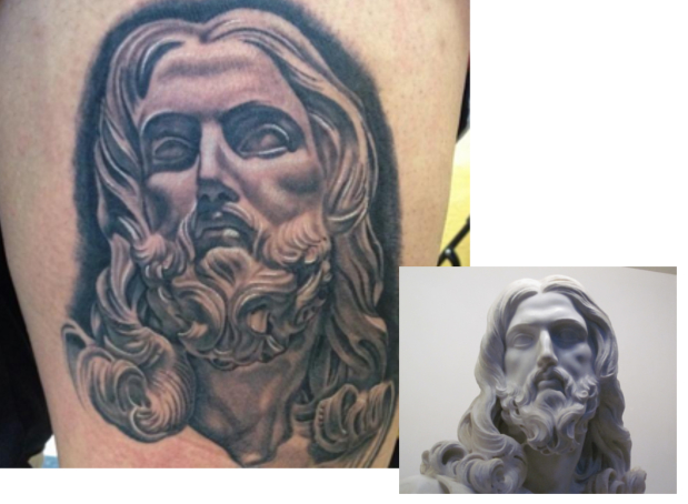 Wylde Sydes Tattoo  Body Piercing on Twitter FULLY HEALED Jesus Christ  Bernini Style with Clouds and Rays By Jesus httpstco3UZuHLgjvj  tattoo tattoos ink inked sandiego sandiegotattooartist  wyldesydestattoo blackandgraytattoo 