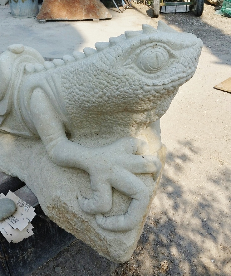 "Lizard" Jim Heltsley Oolitic Limestone
