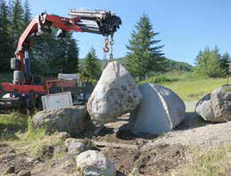 Loading Boulders with Marenakos' Crane
