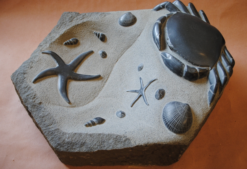"Crab Tidepool" Basalt by Craig Breitbach