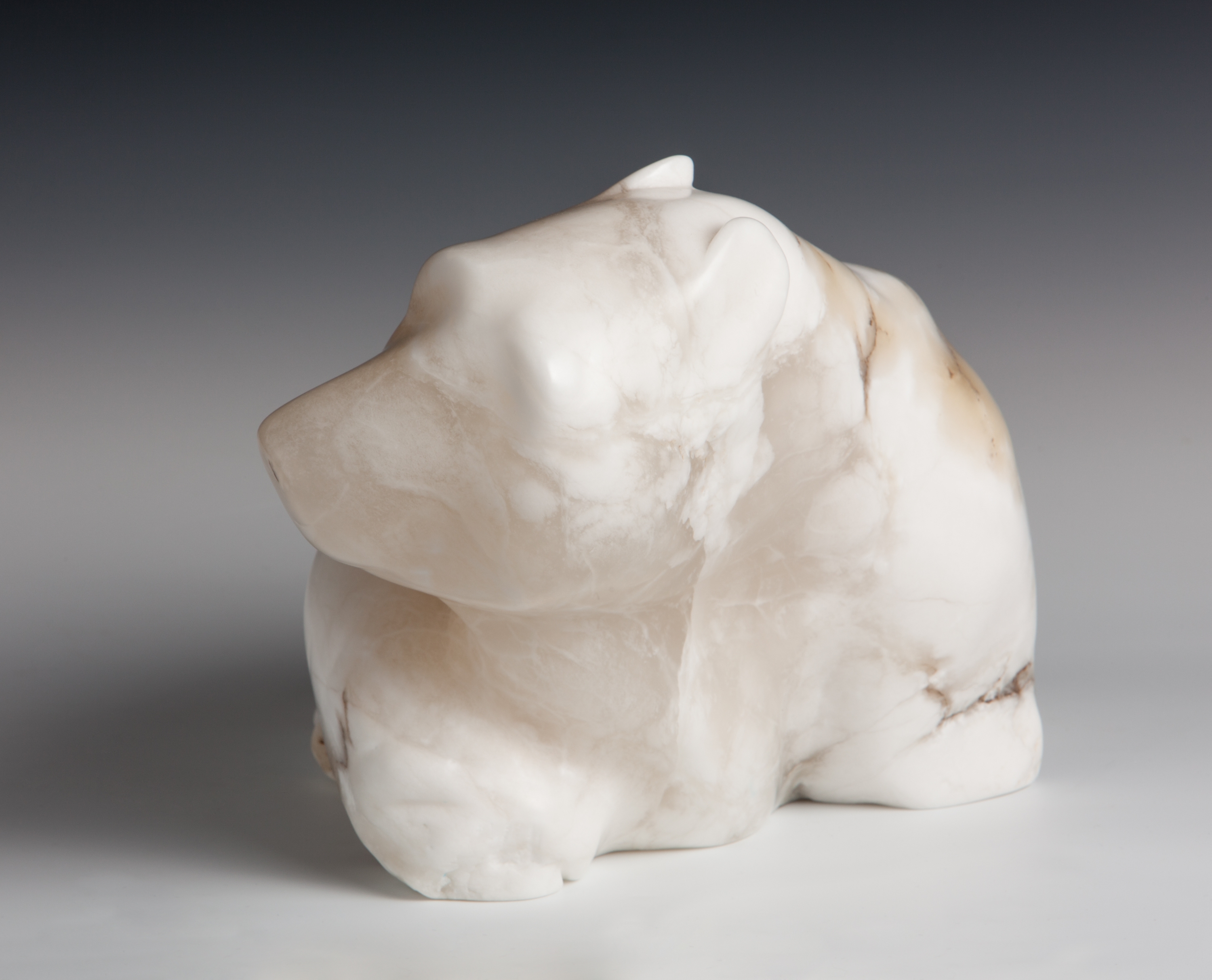 Bear Melting, Alabaster, Bill Weissinger