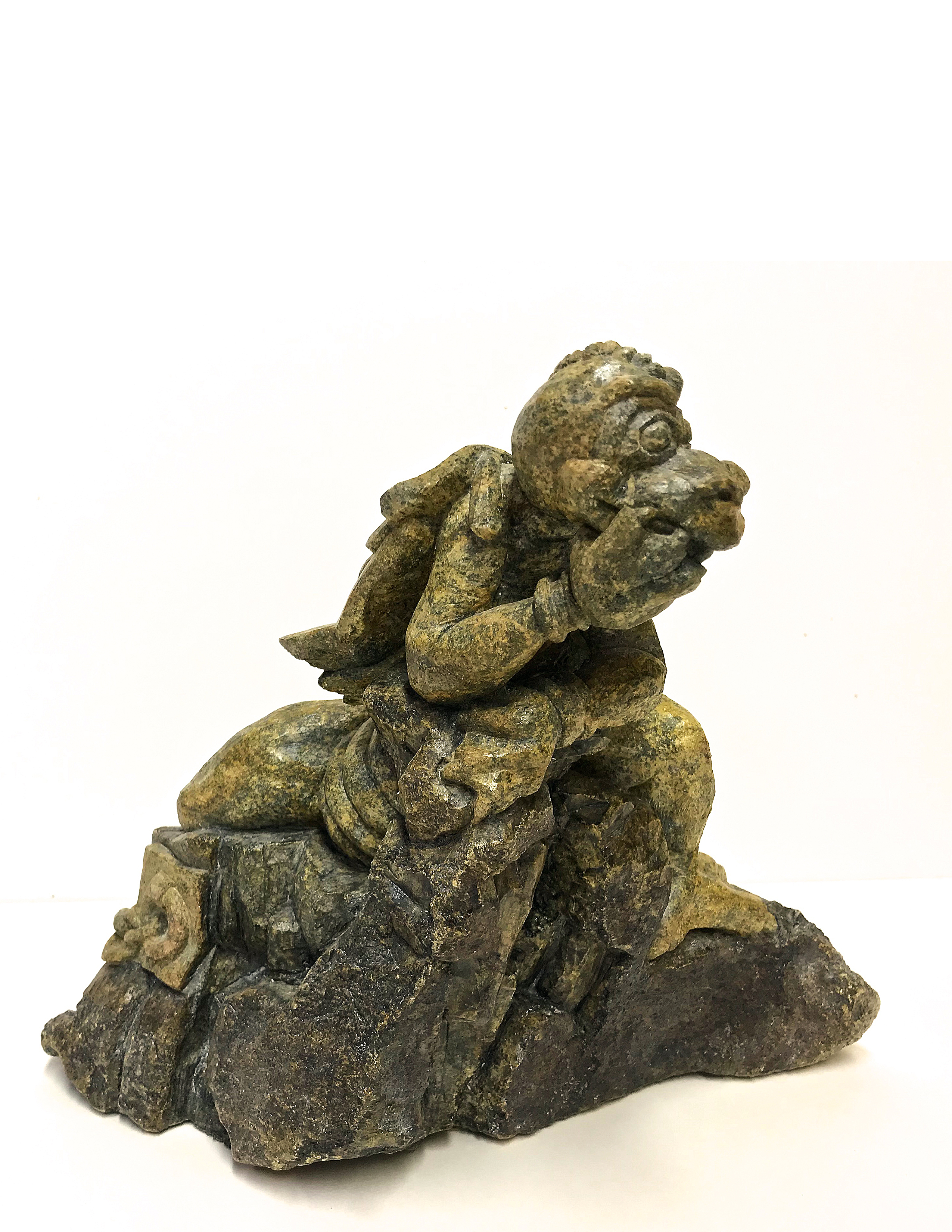 "Prometheus Dragon" soapstone, John Thompson