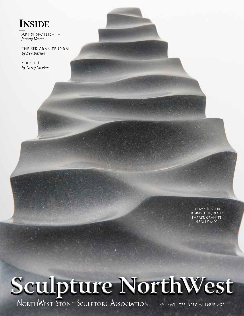 July, August, September 2020 Sculpture Northwest Journal Cover