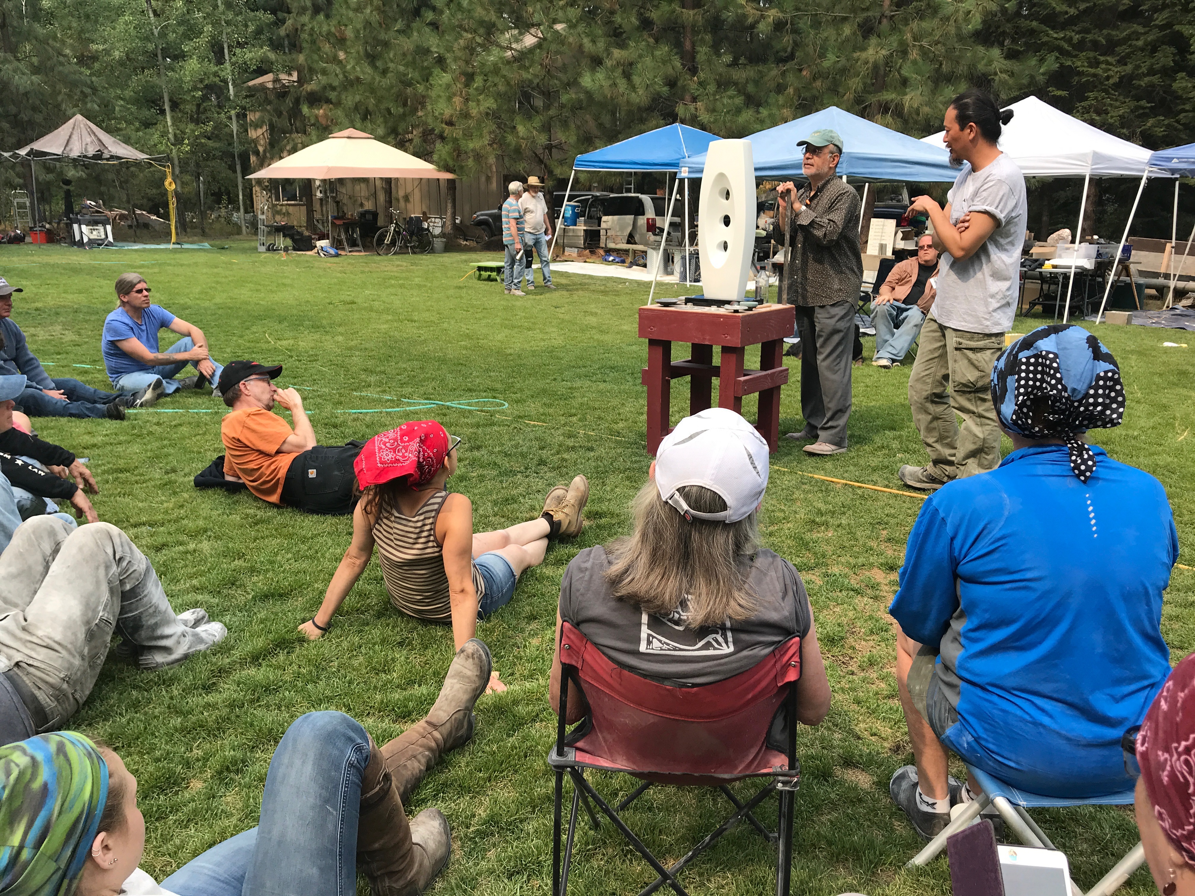 Uchida-san demo at Suttle Lake Symposium